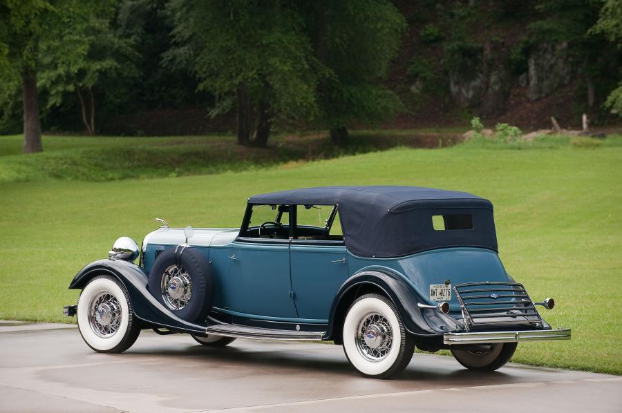  Lincoln Model KB Custom Convertible Sedan by Dietrich 1933 года  (фото 9 из 17)